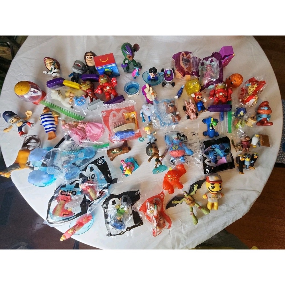 50+ Collectible McDonald's Toys NIB‎ & Loose Many Vintage Fun, Unique Pieces